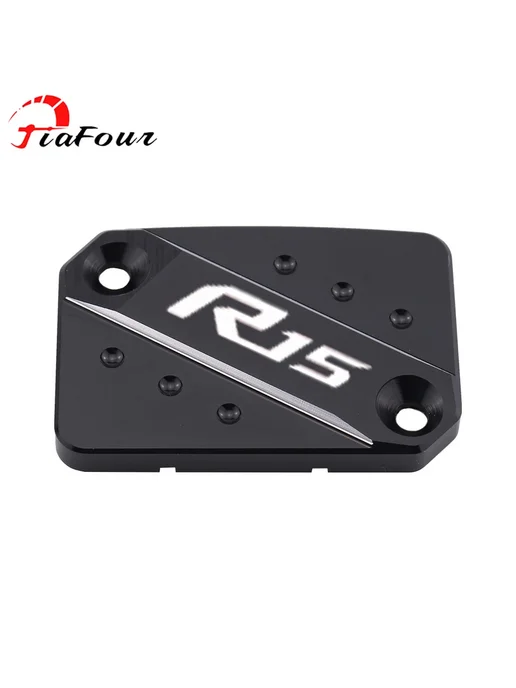 JiaFour Крышка бачка передней тормозной Red logo R15, черный