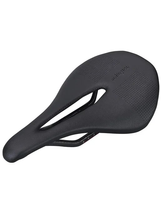 BALUGOE Седло Carbon+Leather для горных велосипедов, черный, фото 2