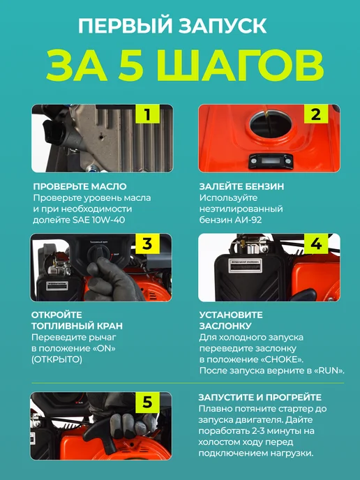 BRAIT Генератор инверторный бензиновый BR2500iOL, вариант, фото 6
