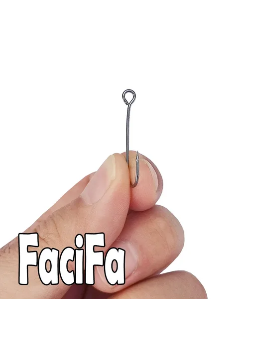 facifa Рыболовный крючок #10, 0.7mm, 16.5mm, 5.7mm, 5.5mm, красный, фото 5