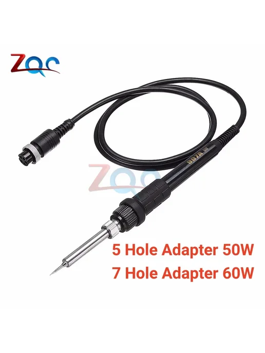 Нет бренда Паяльник электрический 907A 50W, цвет 5 Hole Adapter, 50 Вт, фото 2