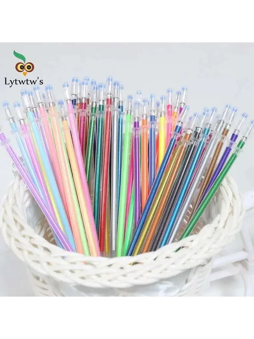 Lytwtw's Гелевые стержни 1 мм, Цвет графита B, 12 шт, 12 шт, фото 2