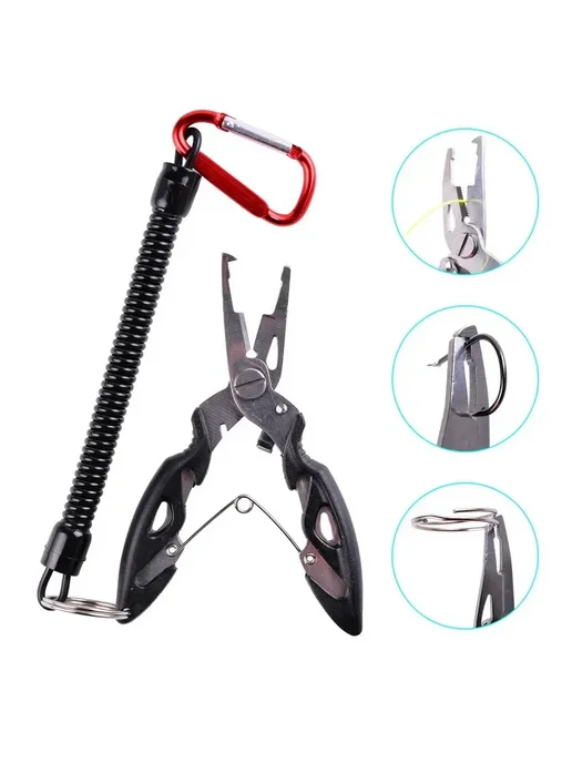 Нет бренда Плоскогубцы рыболовные, Yellow Pliers, Color Желтый, желтый, фото 3