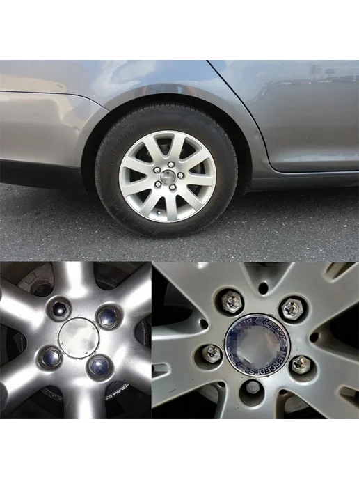 Нет бренда Крышка колеса автомобиля гайки ступицы 19MM Green 20 шт, 20 шт, фото 4
