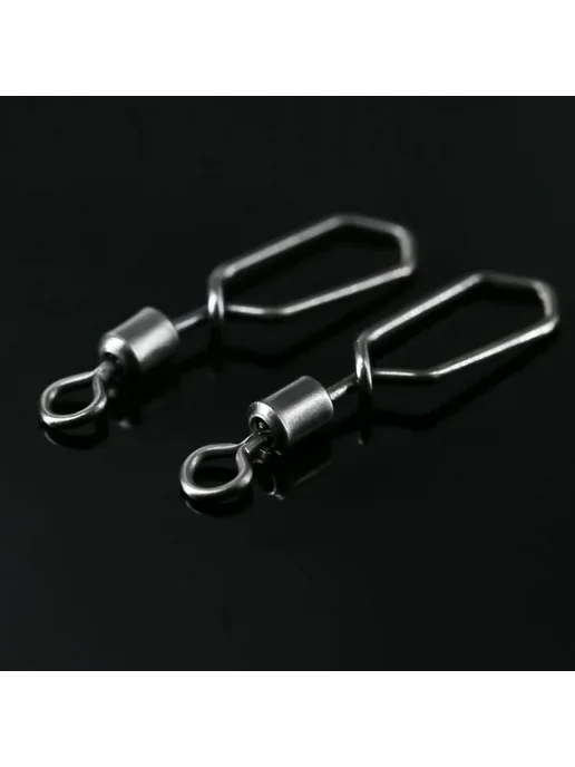 DNDYUJU Рыболовные карабины 30 шт. Size6 (23mm 28kg), 30 шт, 28 кг, фото 7