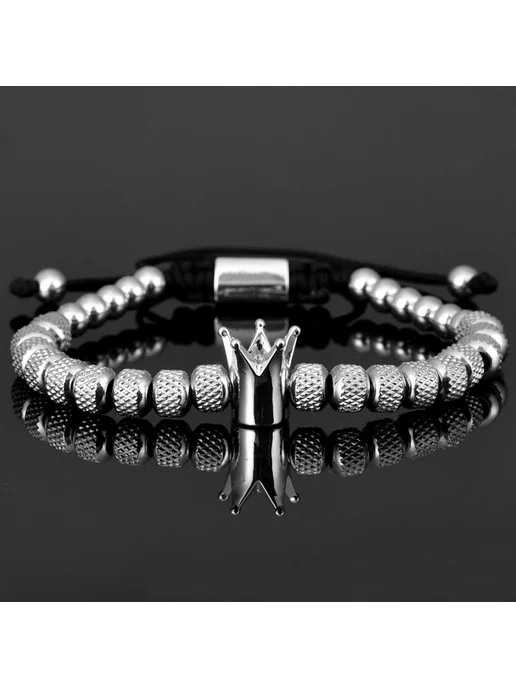 ATTYIRENA Браслет из нержавеющей стали Feather black, черный, фото 3