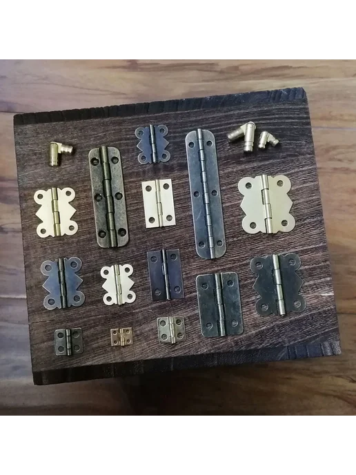 HZYUEGOU Мебельные петли бронзовые 20x25mm C, вариант, фото 3
