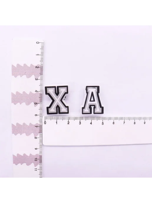 Нет бренда Подвеска для обуви "M", красный, красный, фото 7