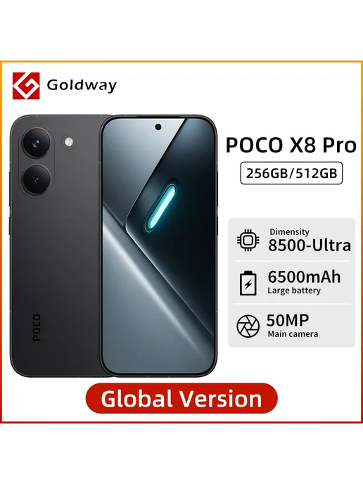 POCO Смартфон X8 Pro, 12 512ГБ, global, 512 ГБ, фото 2