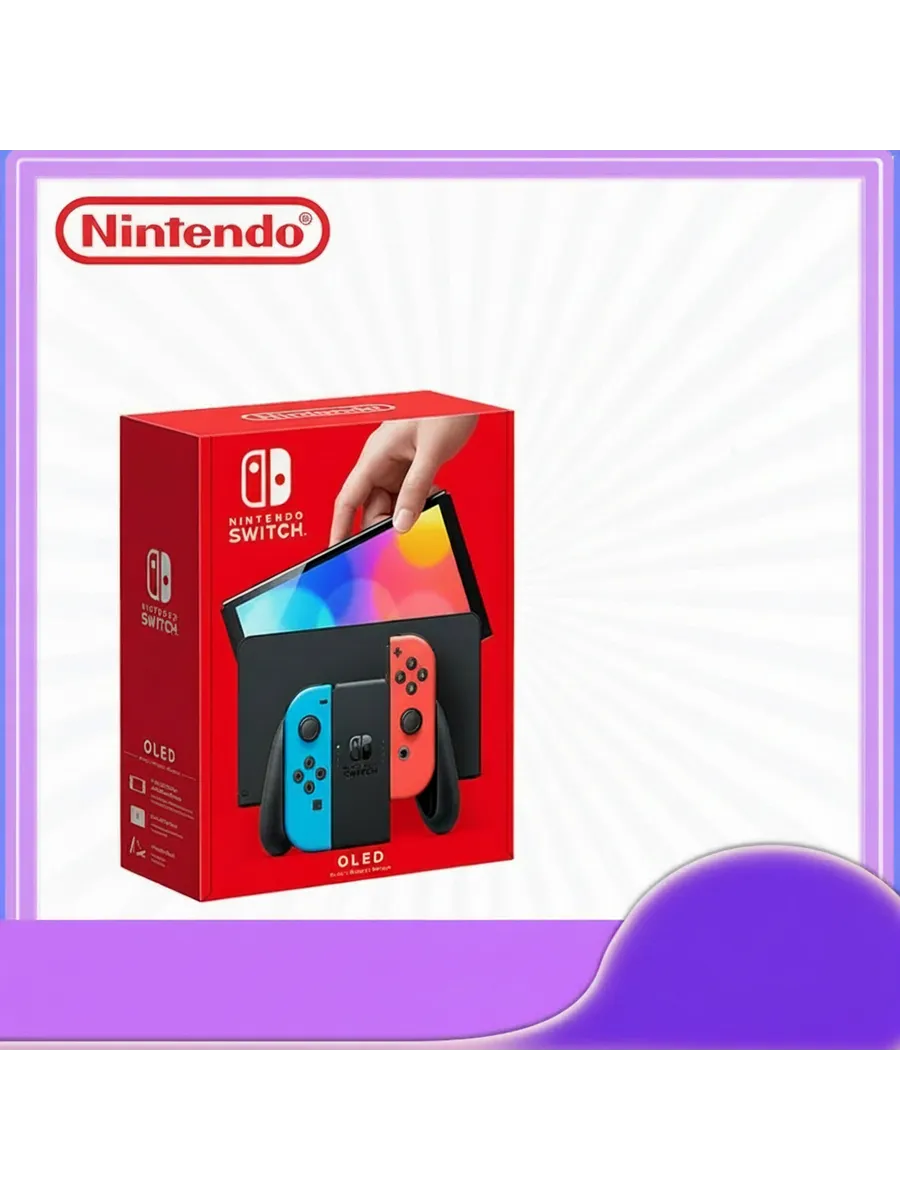 Nintendo Switch OLED 64ГБ OLED Neon
