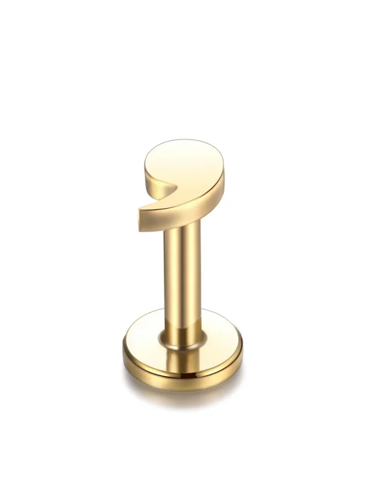SWANJO Серьги для пирсинга 1.2x6mm H, бежевый