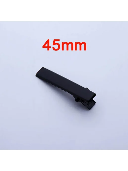 MOONMADE Черная заколка для волос из металла 20pcs, 45mm, 20 шт