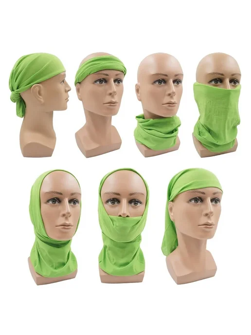 Fandana Gear Спортивная бандана бирюзовая DC027, голубой, фото 5