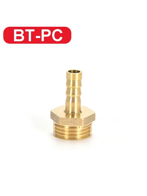 Нет бренда Латунный фитинг BT-PC, резьба 1 2", бежевый