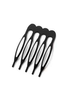 Нет бренда Черные заколки-расчески для волос, 10 шт, Black 5