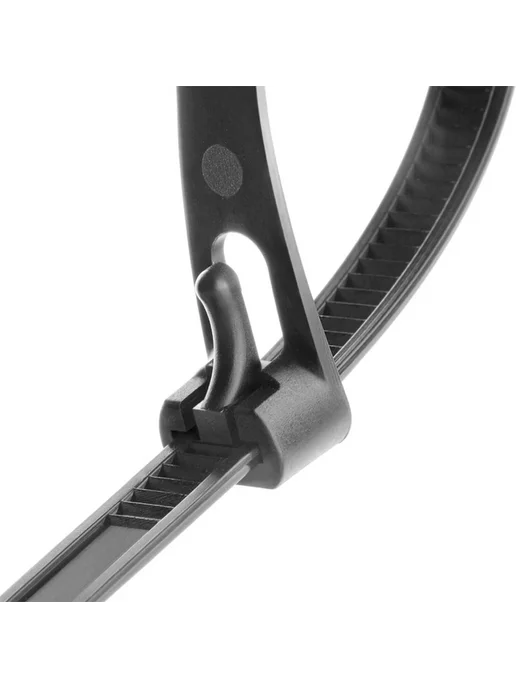 Нейлоновые стяжки 5x250mm, 30шт, черные и белые, 30 шт, фото 3