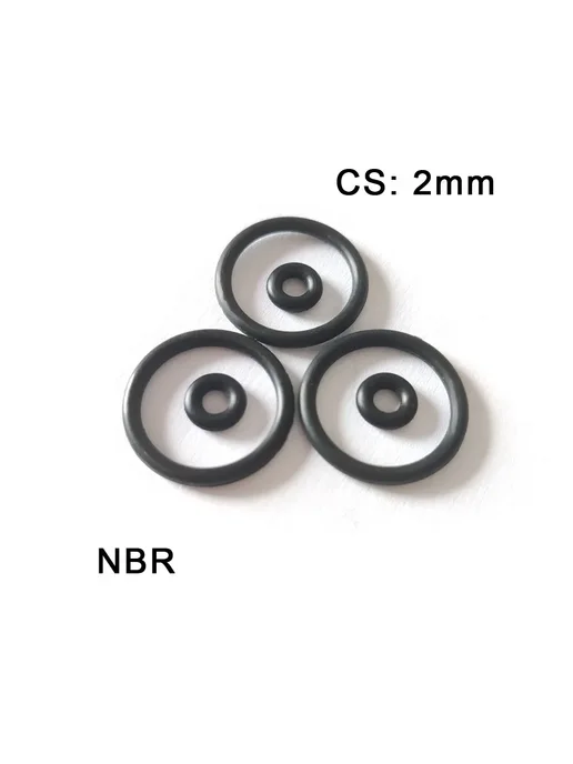 Нет бренда Уплотнительное кольцо NBR 2 мм 5-170 мм 48x44x2mm, 10pcs, 10 шт, фото 2