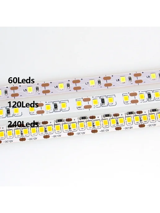 HICCIN Светодиодная лента Nature White 24V, 1 м, 120 Leds м, 2 м, фото 3