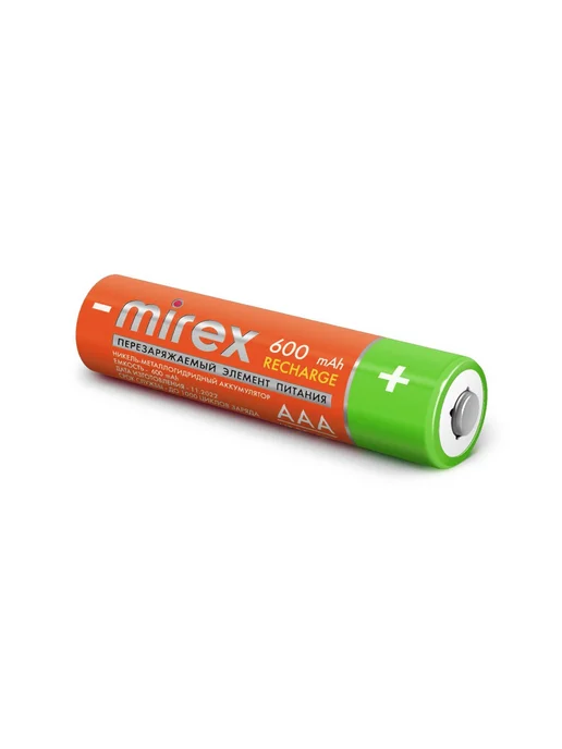 Mirex Аккумуляторы AAA 1100mAh 4 шт, 600 мАч, 4 шт, фото 4