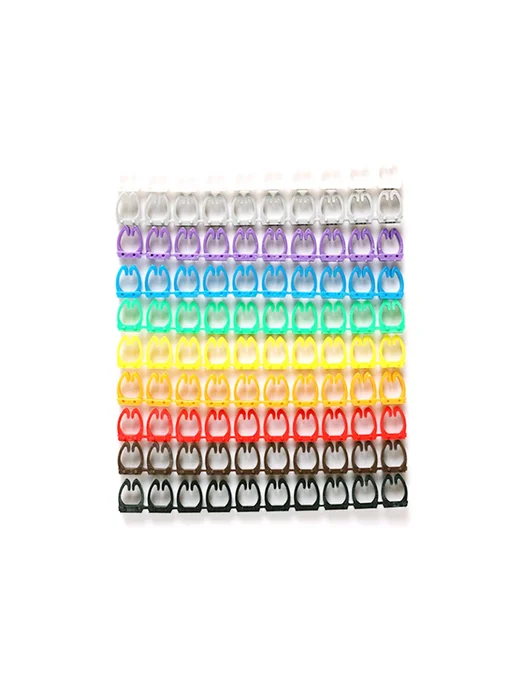 Нет бренда Маркер кабеля 390PCS A-Z Yellow 2-3mm, 390 шт, фото 6