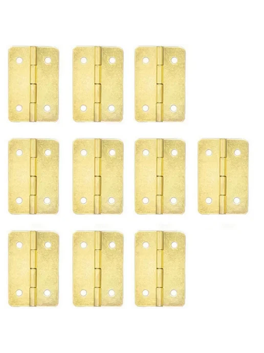 Нет бренда Мини петли металлические золотистые 24x18 мм, 37x25mm