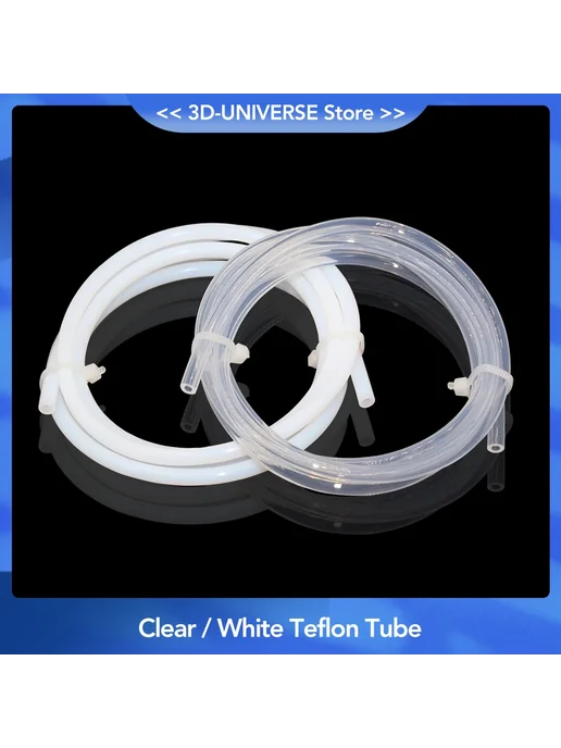 ZANYAPTR Трубка PTFE 4x6 мм для Hotend J-head, 4x6 мм