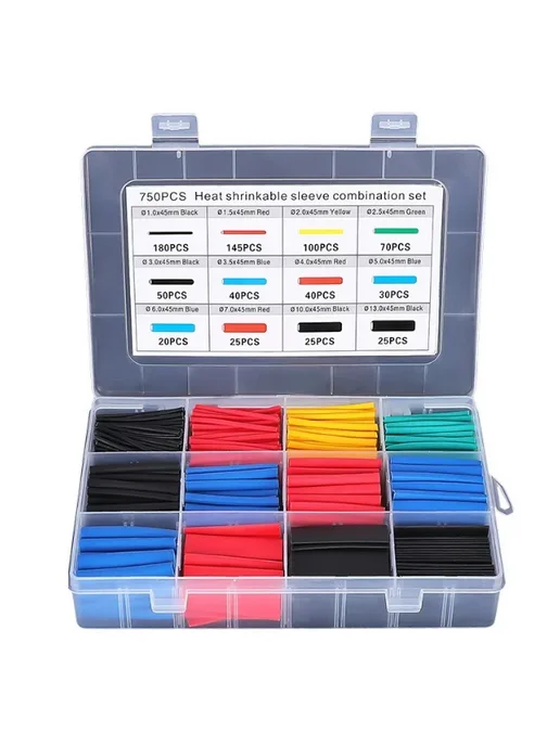 Нет бренда Иzoliruyushchaya trubka Pvh 750Pcs In Box, 750 шт