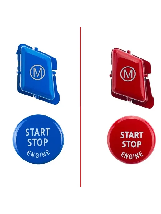 angelguoguo Красная кнопка Start Stop Engine для BMW E92 2007-2013, красный, фото 3