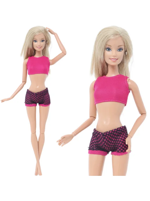 YAMIOW Купальник для куклы Barbie, розовый, цвет 23, розовый, фото 6