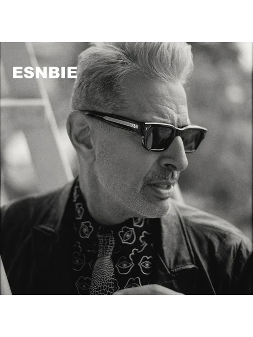 ESNBIE Мужские солнцезащитные очки квадратные, черные, black crysta, черный, фото 3