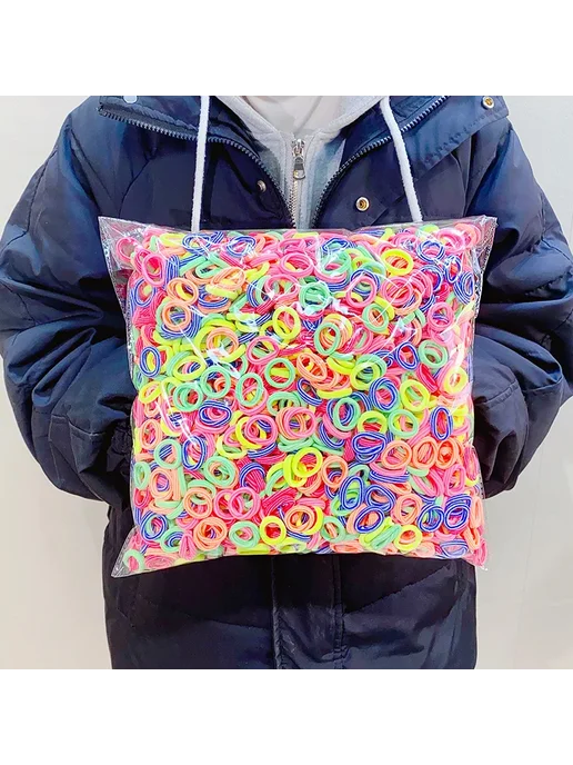 PjNewesting резинки для волос из нейлона colorful 7, вариант