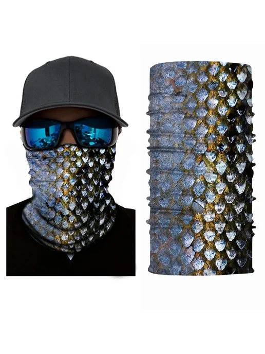 Нет бренда Спортивный шарф из полиэстера 14, черный, фото 6
