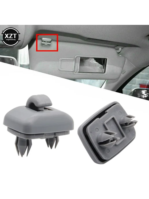 Нет бренда Держатель солнцезащитного козырька Audi Black 1pcs, 1 шт, фото 5