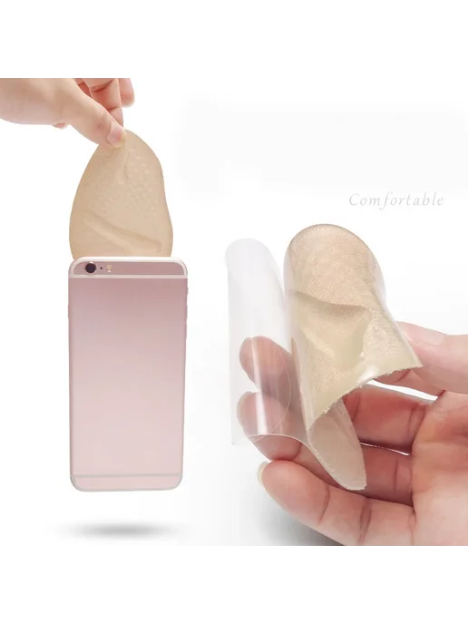 Нет бренда Подушечки для обуви из силиконовой пены Silicone c, Стельки силиконовые массажные на, фото 3