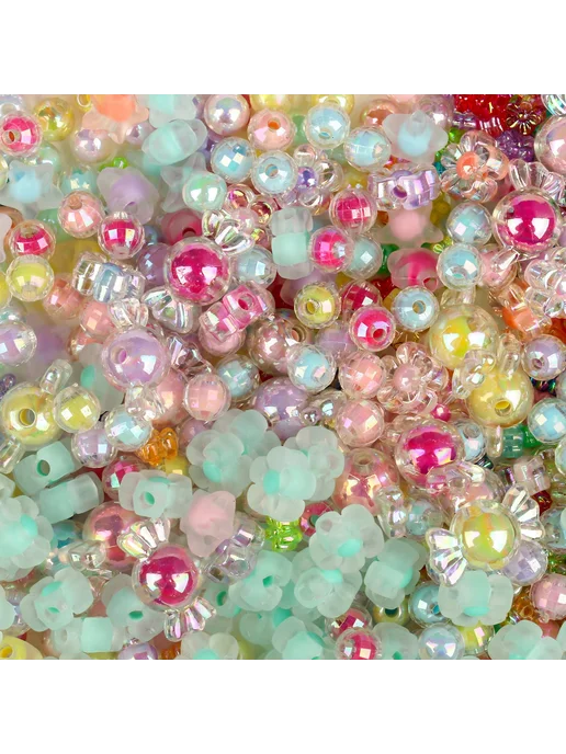 JILKOL Акриловые бусины сердце 100шт, 9x8x5mm, Цвет 9x8x5mm, 100 шт, фото 3