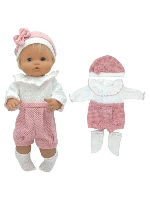 Miao Mama ai wawa Костюм для куклы Nenuco A1, розовый, фото 2