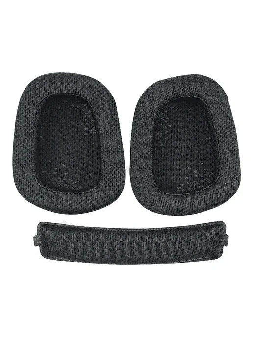 Jiaweisi Амбушюры Logitech G633 G933 G635 G935, черные, черный