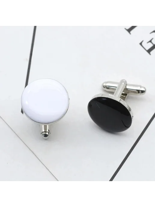 Locus amazing Мужские запонки Anchor серебряного цвета, Rudder, серебристый, фото 4