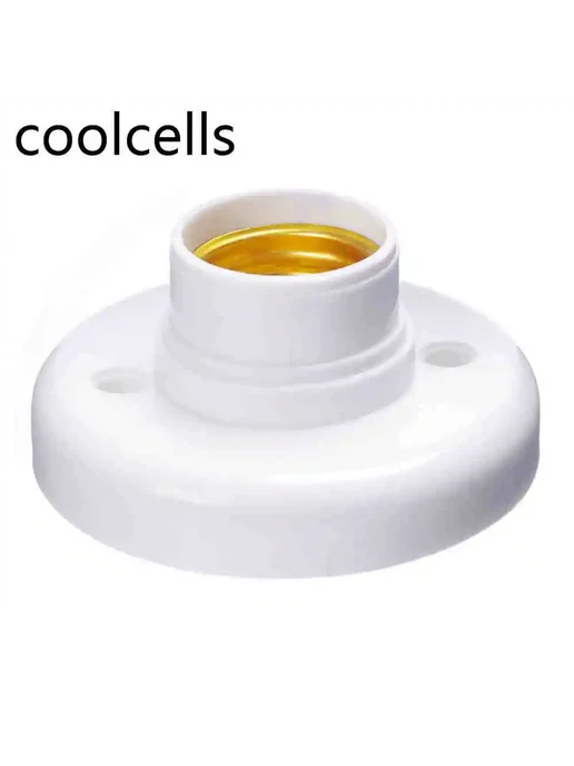 coolcells Цоколь для лампы E27 белый Черный, black, черный, фото 2
