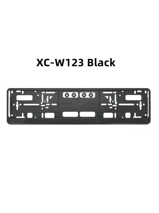 HTJCK Держатель рамки номерного знака XC-W123 Black, черный