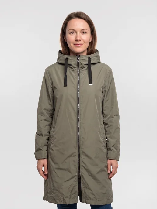 Dixi Coat Плащ летний с капюшоном, зеленый