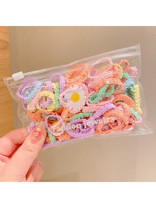 LISM Детские резинки для волос, 50PCS-A15, вариант
