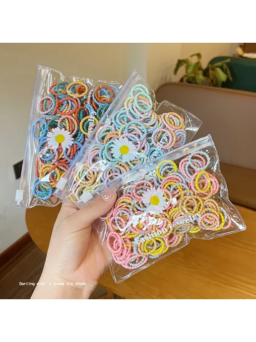 LISM Детские резинки для волос, 50PCS-A15, вариант, фото 2