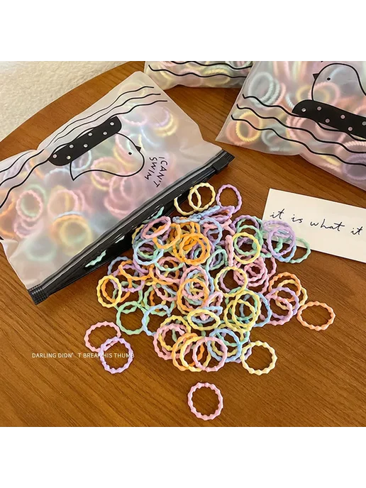 LISM Резинки для волос детские 50PCS-A21, вариант, фото 6