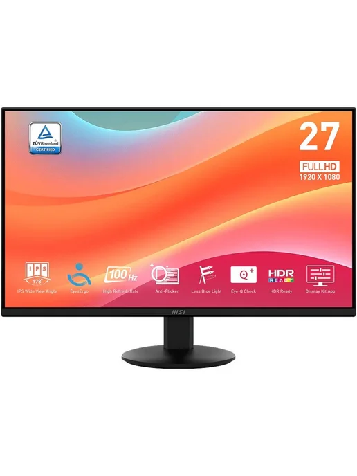 MSI Монитор 27" PRO MP272L, 1920x1080, фото 3