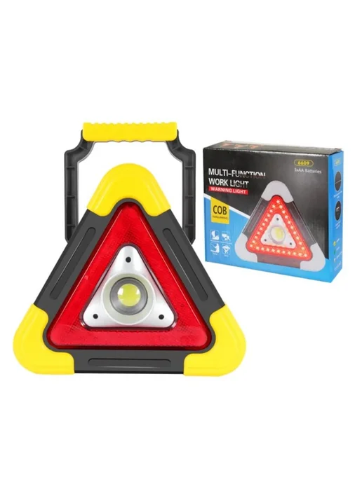 Яркий дорожный аварийный знак для безопасности, вариант, фото 2
