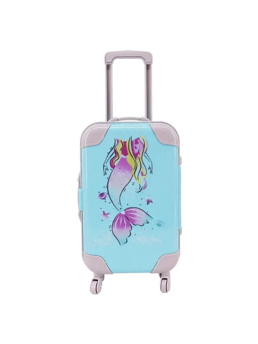 luckdoll Чемодан для кукол, голубой, xm2301, голубой