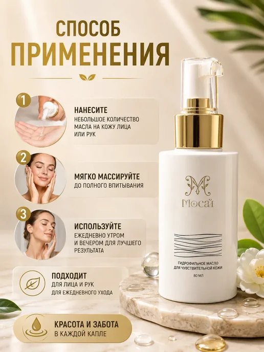 PLANA03 Гидрофильное масло для лица для чувствительной кожи 80 мл, 80 мл, фото 5