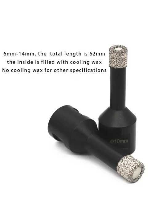 louCnloin Колонковое буровое долото M14, 8 мм, Алмазное 40mm, фото 5
