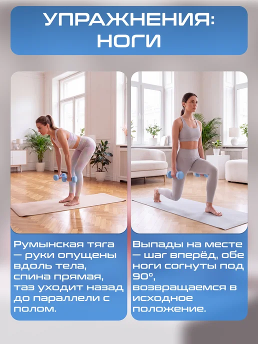Гантели для спорта и фитнеса 2 шт по 3кг, 2 шт, 2 кг, фото 7